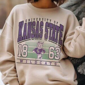 Kansas State Wildcats NCAA Football Classic Team Fan Unisex Sweatshirt
